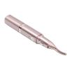 2 in 1 Electric Eyelash Curler, Portable Heated Makeup Tool for Travel Home, USB Rechargeable Eyebrow Trimmer and Nose Hair, Quick Curling with Heat (Pink view 2