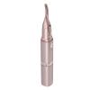 2 in 1 Electric Eyelash Curler, Portable Heated Makeup Tool for Travel Home, USB Rechargeable Eyebrow Trimmer and Nose Hair, Quick Curling with Heat (Pink view 3