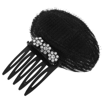 BIUDECO Floral Hairpin Rhinestone Hair Comb Bridal Accessory Elegant Hair Clip Women Headpiece Sparkle and Decorative