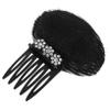 BIUDECO Floral Hairpin Rhinestone Hair Comb Bridal Accessory Elegant Hair Clip Women Headpiece Sparkle and Decorative view 1