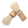 minkissy 2pcs Shaving Brush Handle Soft Bristle Shave Brush for Gentle Facial Massage Travel Shaving Tool for Men for Father Day view 1
