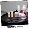 minkissy 2pcs Shaving Brush Handle Soft Bristle Shave Brush for Gentle Facial Massage Travel Shaving Tool for Men for Father Day view 3