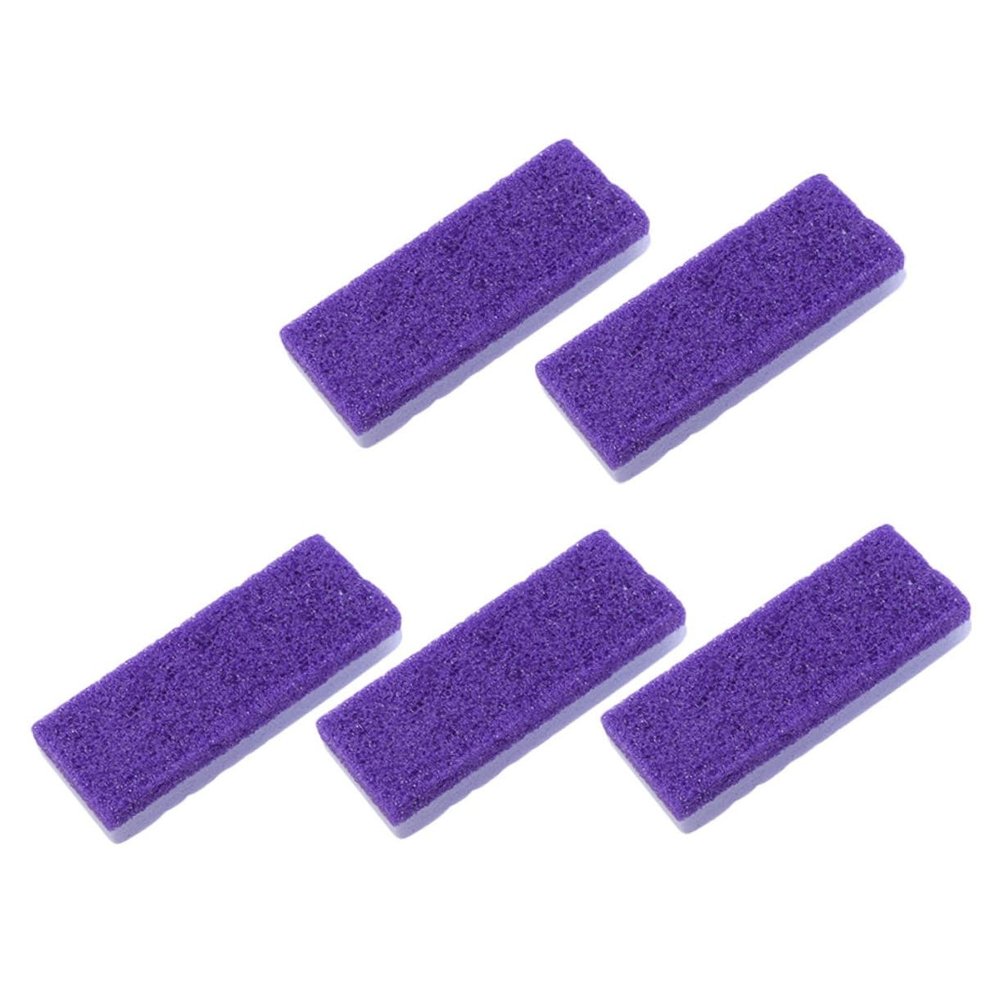 Healeved 5pcs Pu Material Foot Pumice Stone Double-Sided Scraper for Callus Removal Foot Care