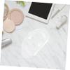 Healeved 2-piece Makeup Organizer Kit Acrylic Palette Cream Spatula for Liquid Foundation Portable Makeup Mixing Board view 4