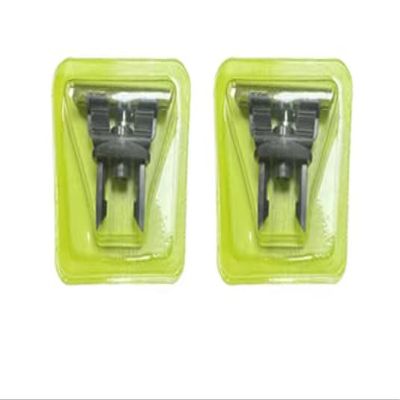 NinthAvenue Basics 2-Pack Phillips Compatible Replacement Blades - Silver/Green