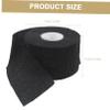 Healeved 4rolls Disposable Neck Papers and Black Hairstyling Collar Strips for Salons Barbershops and Hair Cutting Convenient and Easy to Use Fits People view 2