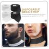 Healeved 4rolls Disposable Neck Papers and Black Hairstyling Collar Strips for Salons Barbershops and Hair Cutting Convenient and Easy to Use Fits People view 3