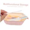CALLARON Small Soft Makeup Storage Bag Fuzzy Makeup Pouch for Women Travel Toiletry Bag Girls Makeup Bag Compact Organizer view 3