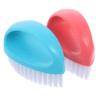 SOESFOUFU 2pcs Nail Cleaning Manicure Brushes for Nail Dust Removal Ergonomic Design for Comfortable to Hold Travel-friendly Nordic view 1
