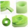 Beatifufu Silicone Face Scrubber Brush for Deep Cleansing and Exfoliating Portable Makeup Remover Scrubber Soft Silicone for Gentle Skin Care for Travel and Everyday Use view 3