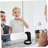 Baluue 2pcs Portable Beard Brush Stand for Men Barber Accessories Shaving Brush Holder Drying Rack for Home Travel Salon Use view 4