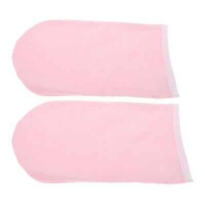 HAPINARY 2pcs Spa Gloves for Paraffin Wax Treatment Skin-friendly Hand Covers for Hydrating Dry Hands Lightweight Stylish Mittens for Enhanced Spa