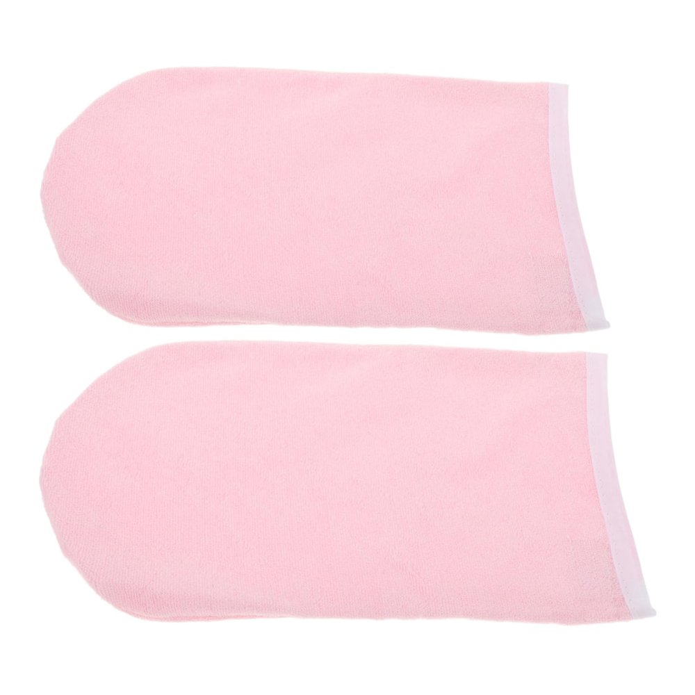 HAPINARY 2pcs Spa Gloves for Paraffin Wax Treatment Skin-friendly Hand Covers for Hydrating Dry Hands Lightweight Stylish Mittens for Enhanced Spa