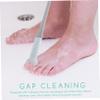 PLAFOPE Toe Cleaning Brush with Long Handle Soft Foot Scrubber for Exfoliating Dead Skin Calluses for Seniors and Daily Foot Care Lightweight and Easy to Use view 3