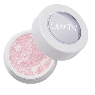 ColourPop Super Shock Highlighter Makeup - High-Pigment, Crme-Powder Face Makeup - Buildable & Blendable Formula with a Unique Bouncy Texture - Candy Floss (0.15 oz)