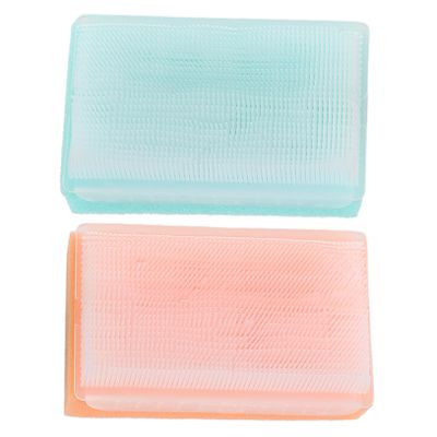 NOLITOY 2pcs Bathing Scalp Scrubber Brush Soft Sensory Training Sponge for Newborns Lightweight and Portable Hair Washing Tool for Parent-boy Girl Interaction