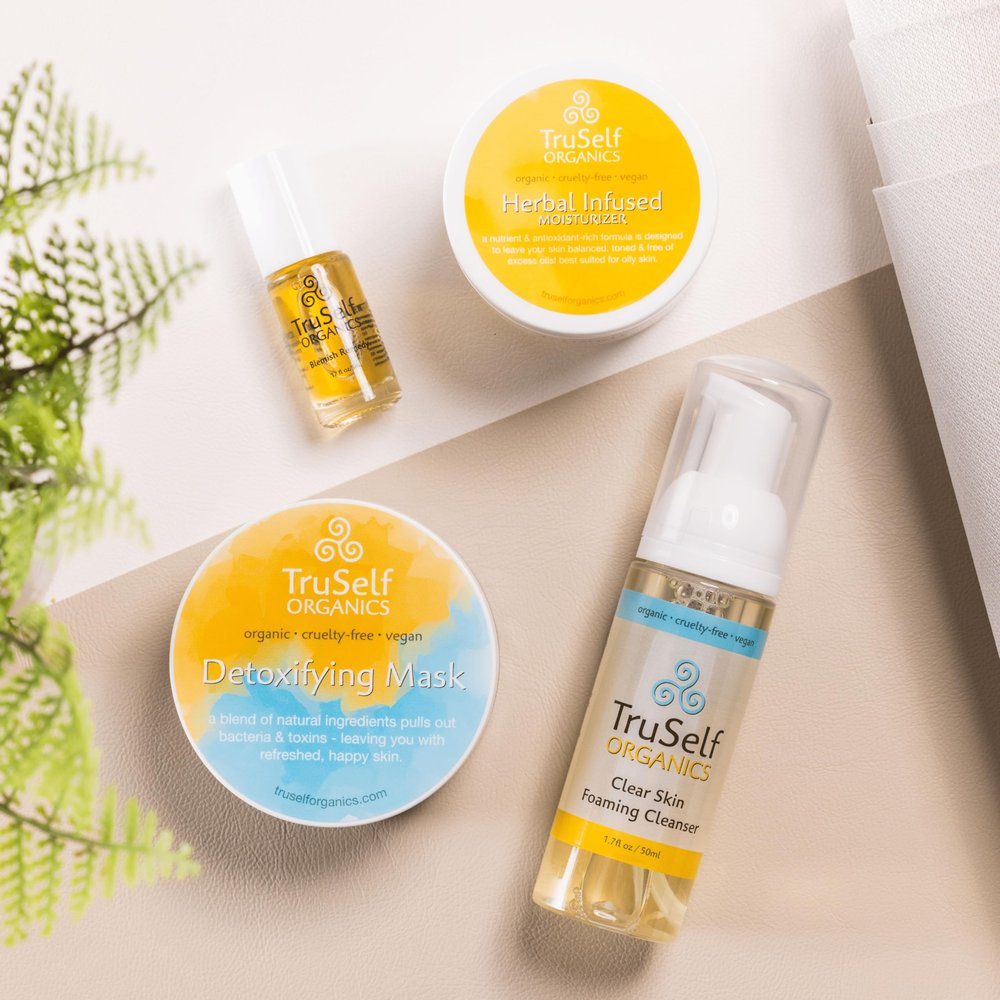 Acne Treatment Kit  Clearer, Healthier Skin with Natural Ingredients (Herbal Infused Moisturizer (for oily skin))