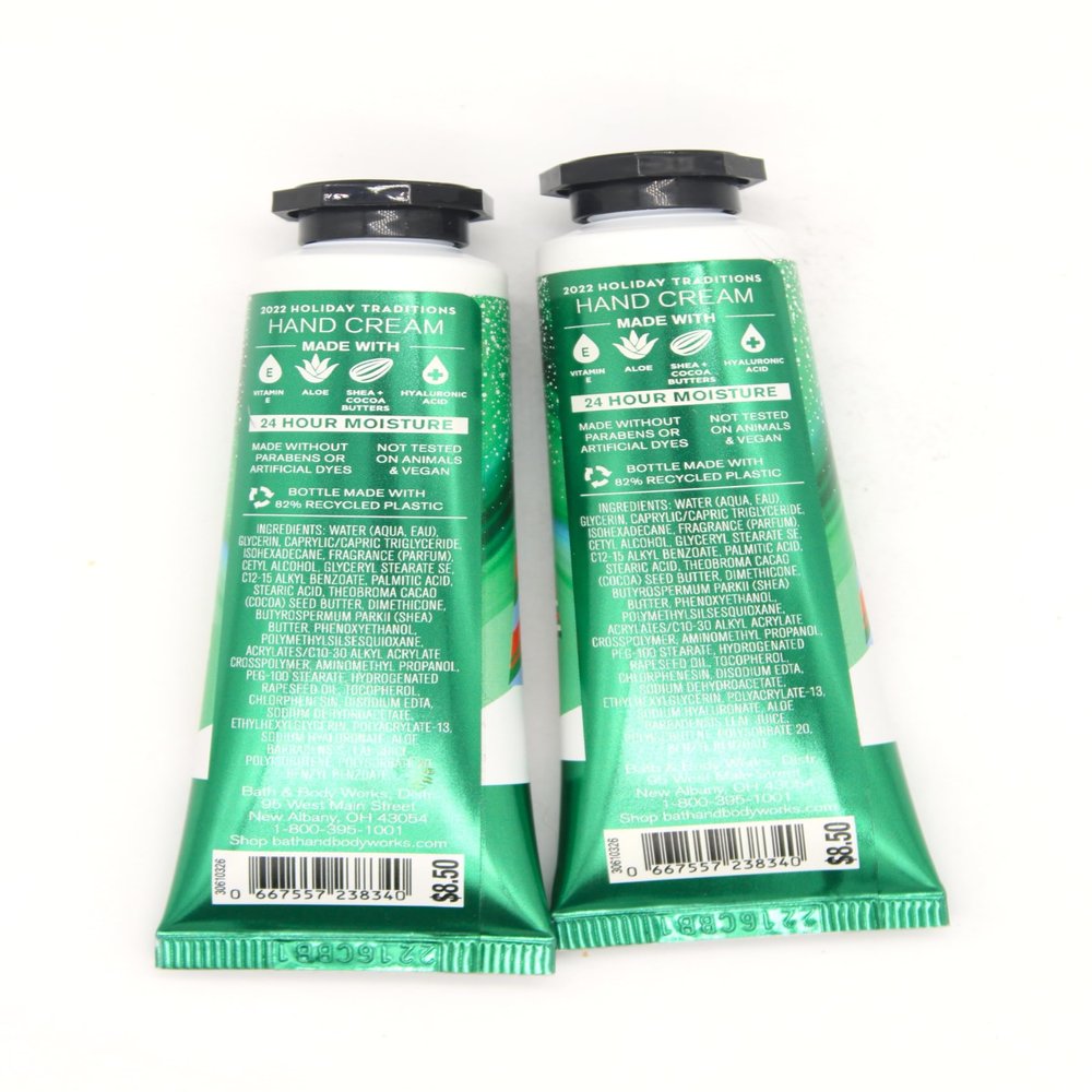 Vanilla Bean Noel, Bath and Body, Shea Butter Hand Cream, 1 fl oz each, 2 pack