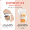 Avne High Protection Beige Tinted Compact, & Mineral Multi-Defense Sunscreen Broad Spectrum SPF 50+, UVA/UVB Blue Light Protection, Water Resistant, Non-Greasy view 2