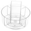 Garneck Rose Gold Makeup Organizer 360 Degree Rotatable Cosmetics Rack Storage Box view 1