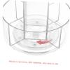 Garneck Rose Gold Makeup Organizer 360 Degree Rotatable Cosmetics Rack Storage Box view 3