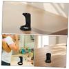 Didiseaon 2pcs Men Plastic Shaving Brush Stand Portable Grooming Tool Rack for Organizing Shaving Accessories Compatible Various and Brushes Easy to Clean and Space-saving Design view 3