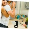 Didiseaon 2pcs Men Plastic Shaving Brush Stand Portable Grooming Tool Rack for Organizing Shaving Accessories Compatible Various and Brushes Easy to Clean and Space-saving Design view 4