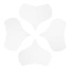SOESFOUFU 4pcs Silicone Wrinkle Chest Pads Reusable Chest Patches for Natural Look Comfortable and Easy to Use Silicone Wrinkle Prevention Patches for Everyday Wear view 1