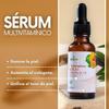 MULTIVITAMIN facial serum with Vitamin C and vitamin E, antioxidant, lightens, softens, whitens, anti-aging, brightens the skin, lightens and reduces spots and texture on the skin view 4