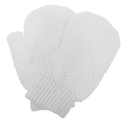 Didiseaon 1pair Exfoliating Shower Mitts Washable Body Scrubbing Gloves for Exfoliation and Skin Absorption for Shower and Bath Care
