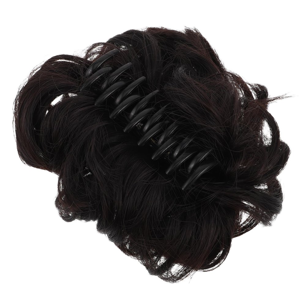 Didiseaon Messy Bun Hairpiece Clip Bun Extension for Women Secure Grip Hair Accessory for Everyday Styles and Special Occasions