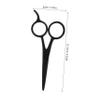 FOMIYES 2pcs Lightweight Ergonomic Grooming Scissors Men Professional Beard Shears Eyebrow Trimmers Compact Stainless Steel Design for Travel and Everyday Use view 2