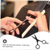 Ipetboom 2pcs Stainless Steel Grooming Scissors Men Small Precision Beard Trimmer and Eyebrow Shaping Scissors and Lightweight Grooming Tools for Sensitive Areas view 3