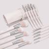 ColourPop Stone Cold Brush Roll Face & Eye Brush Set - Face & Eye Makeup Brush Set - Made with Luxe Synthetic Vegan Bristles - Includes Holder (15 Count) view 3