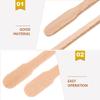 HAPINARY 300pcs Wax Applicator Sticks for Hair Removal Lightweight Portable Nose Wax Applicator Sticks - Bag for Home Travel Grooming view 3