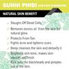 DURJA Sunnipindi Herbal Bath Powder Ubtan Body Scrub Face Pack - Tan Removal - Ancient Ayurvedic Healing - Enriched With Herbs 200 G (Pack Of 1)'' view 4