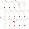 Didiseaon 15pcs Plastic Piercing Pliers Disposable Body Piercing Clamps Professional Grabber Tool Tools for Tongue Belly Eyebrows Lip Nose view 3