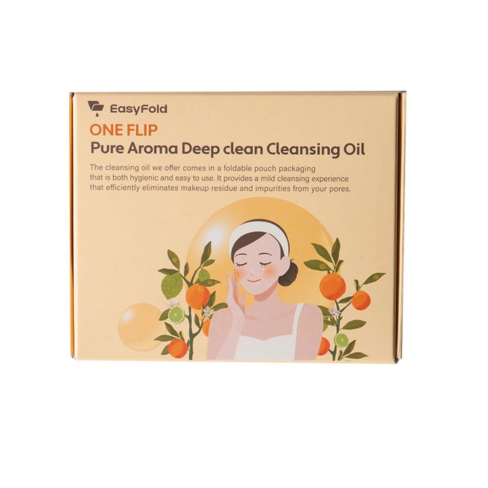 Cleansing Oil Travel Size for Face Pure Aroma Deep Clean (30pcs) Korean Skincare Makeup Remover Wash Must Haves, Disposable, Essentials for Women