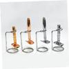Homoyoyo Safety Razor Rack Double Razor Brush Holder Heavy Duty Shaving Stand Random Style view 2