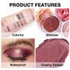 CAKAILA Single Cream Eye Shadow,Orchid Glitter Shimmer Natural Nude Monochrome Eyeshadow Palette,Waterproof,Long Lasting Naturing-Looking,Vegan & Cruelty-Free,26 view 3