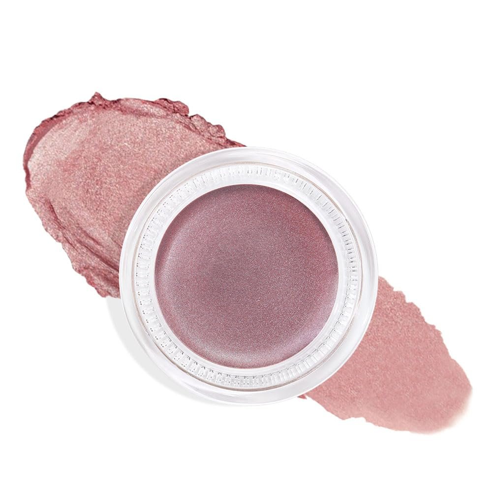 CAKAILA Single Cream Eye Shadow,Rose Glitter Shimmer Nude Natural Monochrome Eyeshadow Palette,Waterproof,Long Lasting Naturing-Looking,Vegan & Cruelty-Free,27