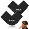 2PCS Barber Accessories for Haircut & Beard Lineup, Enhancement Card for Barbers & Beginners, Essential Shaping Tool for Beard Trimmer Hair Clipper Hair Fiber Enhancements Barber Spray (V-Shaped) view 1