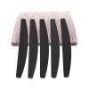 50pcs Half Moon Nail Files Double Sides Sandpaper Nail Files Buffer Manicure Professional Half Moon Washable Sanding Lime Tools(50pcs Half Moon) view 1