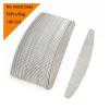 100/50Pcs 100 180 240 Grey Professional Nail Files Manicure Nail Art Files Bulk Removalble Nail Art Files(100 Grit 50Pcs) view 2