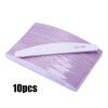 10/50/100Pcs Professional Nail File 100/180 Sandpaper Thick Manicure Nail File Buffer for Gel Polish Nail Art Tool Accessories(10pcs) view 2