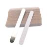 100pcs/lot Professional Nail File Replacement 100/180/240 Gray Sandpaper Metal Handle Double-Sided Buffer Nail File(240 Grit with Metal) view 1