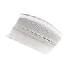 100 Pcs/Lot Replacement Nail Files 80/100/180/240 Grit Half Moon Grey Sandpaper Pads with Metal Handle Removable Durable Files(80 Grit) view 1