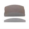 100PCS Grey Removalble Pads with 1PC Stainless Steel Handle Replacement Sandpaper Pads Nail File(100 Grit-1PCS Metal) view 1