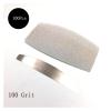 100PCS Grey Removalble Pads with 1PC Stainless Steel Handle Replacement Sandpaper Pads Nail File(100 Grit-1PCS Metal) view 2