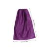 DEARMAMY 10pcs Women's Disposable Bath Wrap Spa Robe Bathrobe Gauze Robe Towel Wrap Skirt for Ladies Purple view 2